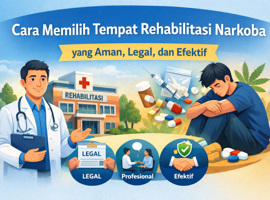 cara memilih tempat rehabilitasi narkoba yang aman, legal, dan efektif