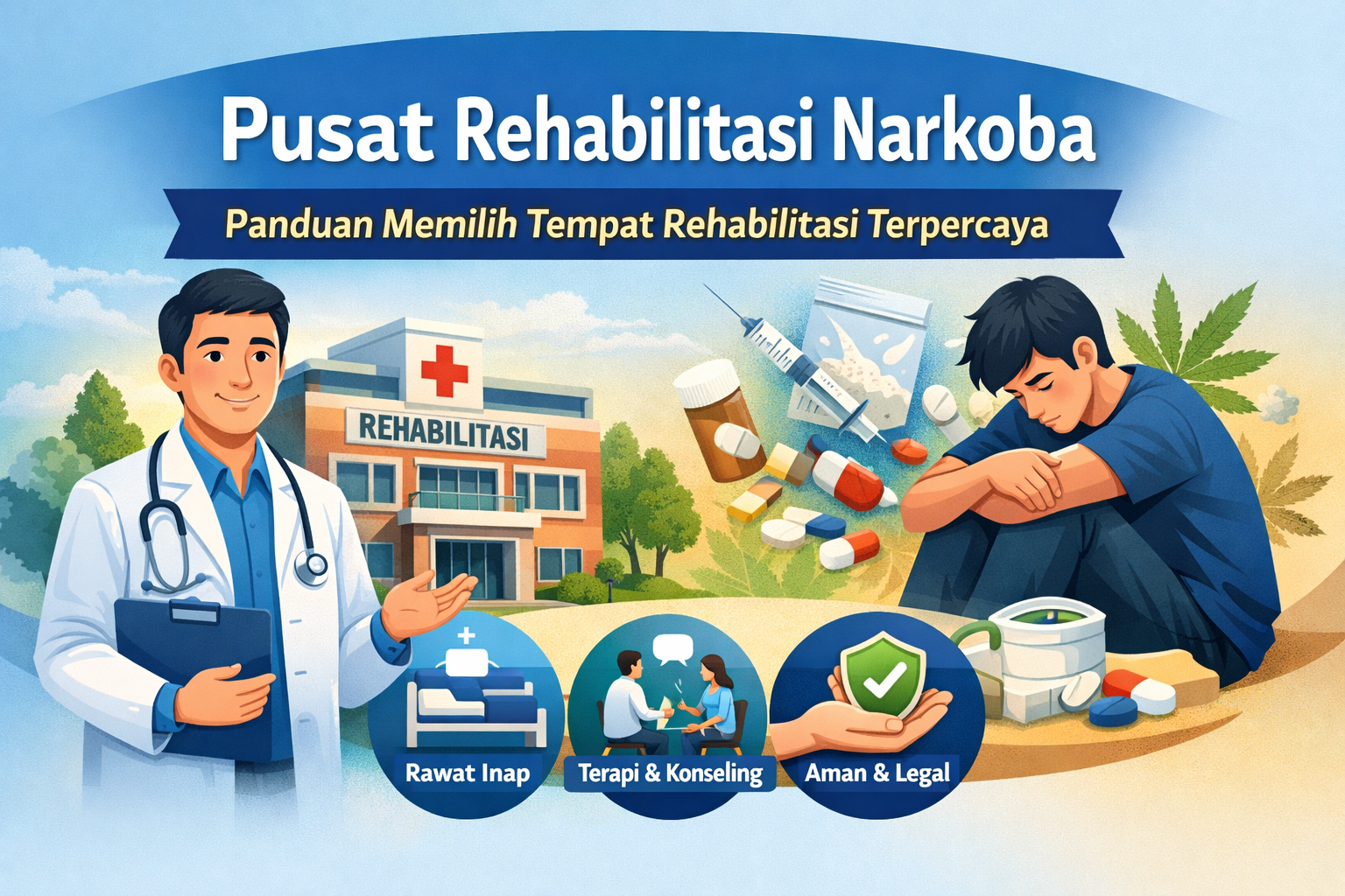 pusat rehabilitasi narkoba terpercaya & legal