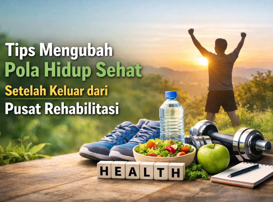 tips mengubah pola hidup sehat setelah keluar dari pusat rehabilitasi