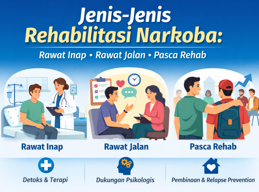 jenis jenis rehabilitasi narkoba