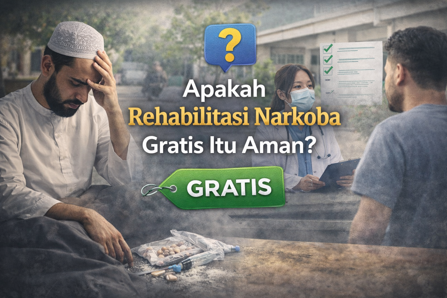apakah rehabilitasi narkoba gratis itu aman